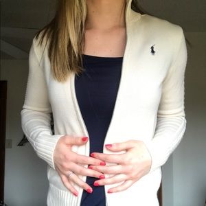 Ralph Lauren Sport Knit zip-up sweater